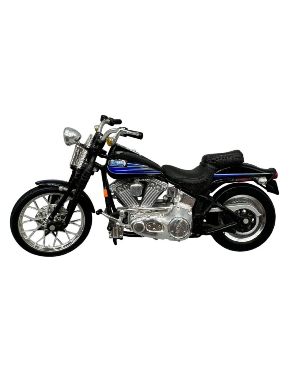 Maisto Die-Cast Harley Davidson Electra Glide Motorcycle Model Plastic 5" long